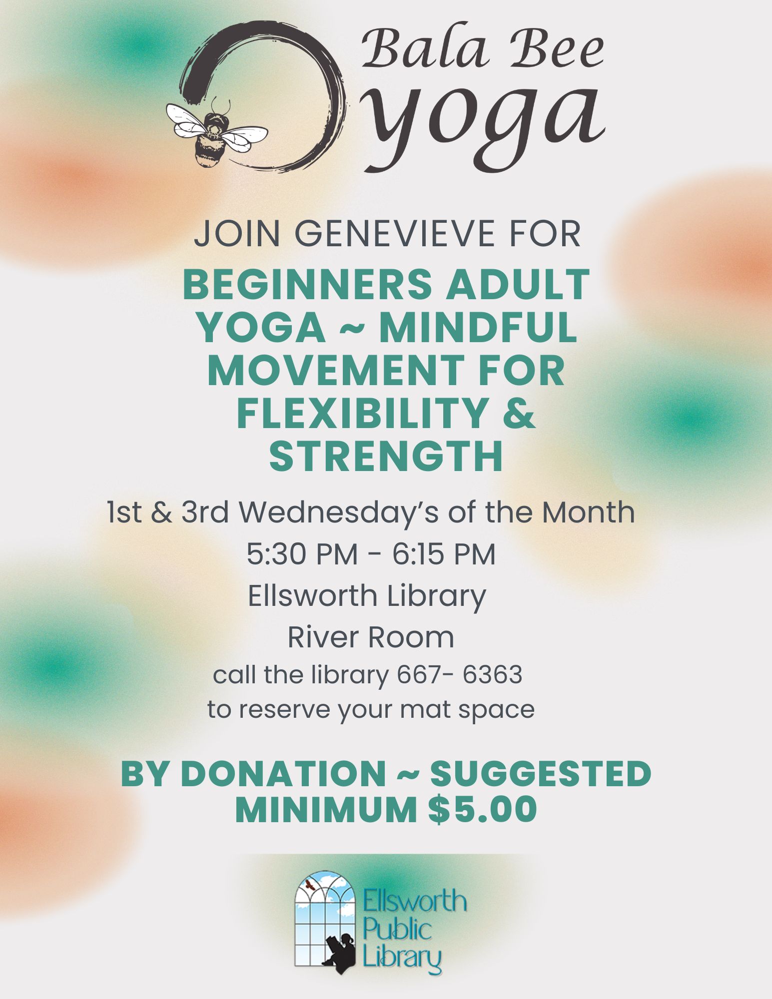 Beginner's Yoga for Adults - Ellsworth Public Library